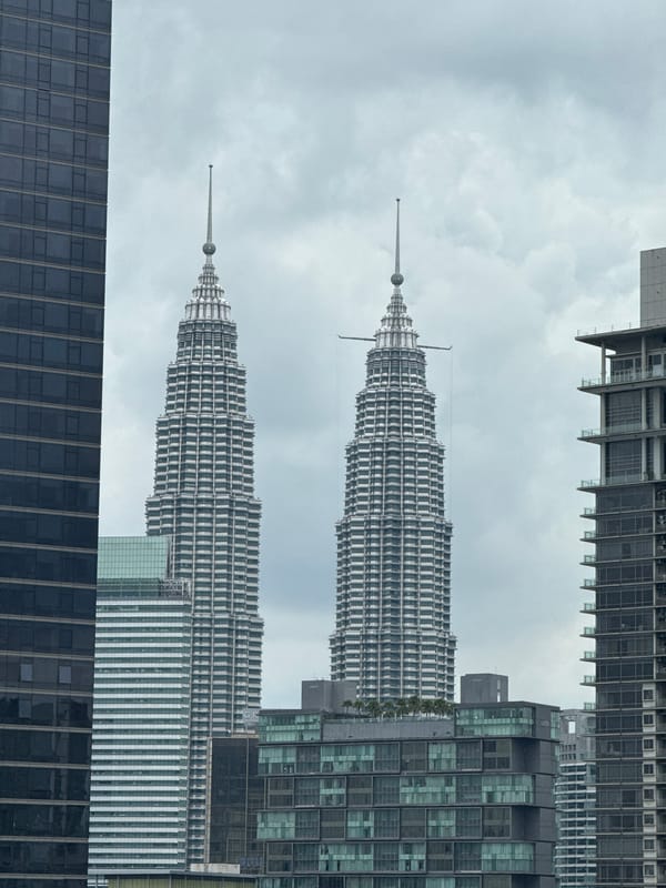 Early morning documentation of Kuala Lumpur's iconic skyline landmarks