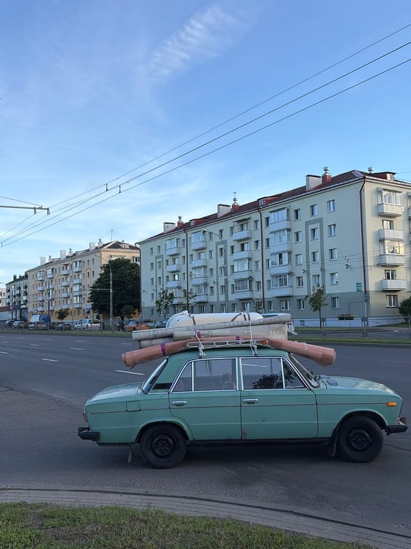 A summer afternoon wandering historic Minsk streets and parks