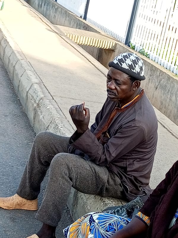 Morning foot traffic across three Nigerian towns at dawn