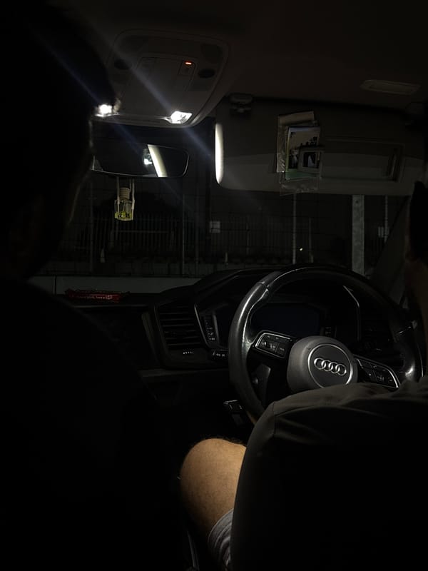 Evening moments captured across Durban parking areas and vehicles