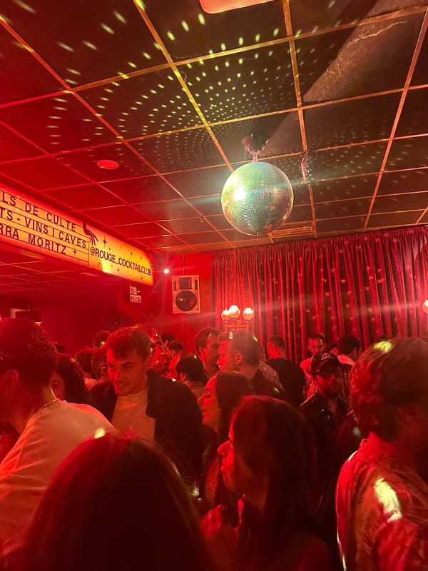 Saturday night scenes captured at Barcelona cocktail club