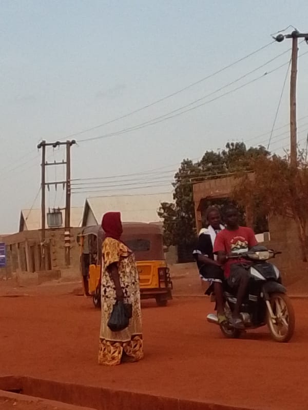 Daily life documented on Tamale streets during afternoon hours