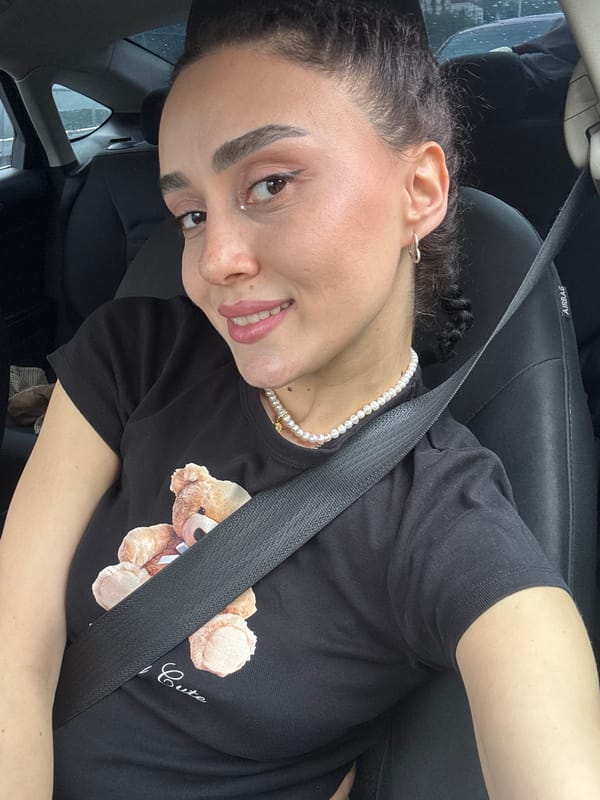Women Film Selfie Videos While Driving in Tbilisi