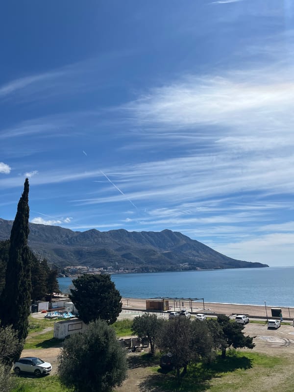 Coastal mountain scenery documented in Boreti, Montenegro
