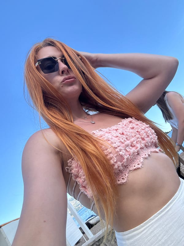 Woman documents afternoon visit to Budva Montenegro waterfront areas