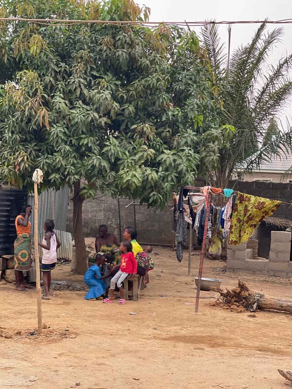 Daily life moments captured in Rido, Nigeria village
