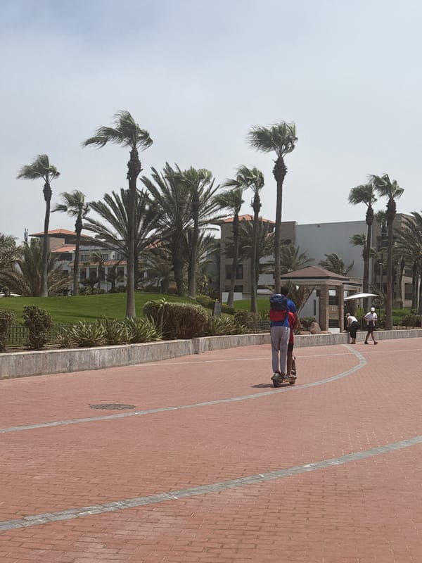 Tourist scenes documented across Agadir's beaches and walkways