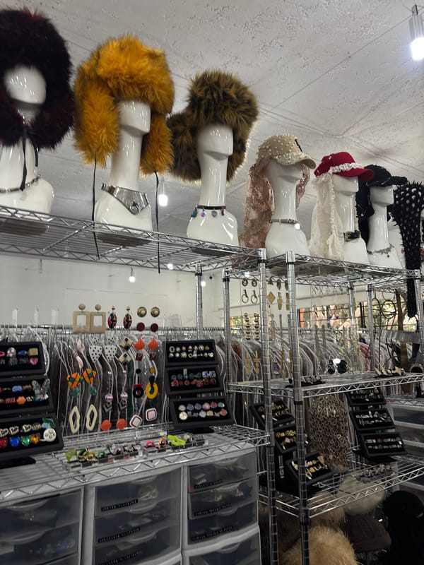 Costume shop visit documented in Mexico City retail district