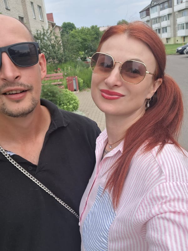 Relaxed summer afternoon stroll in Myadzyel, Belarus
