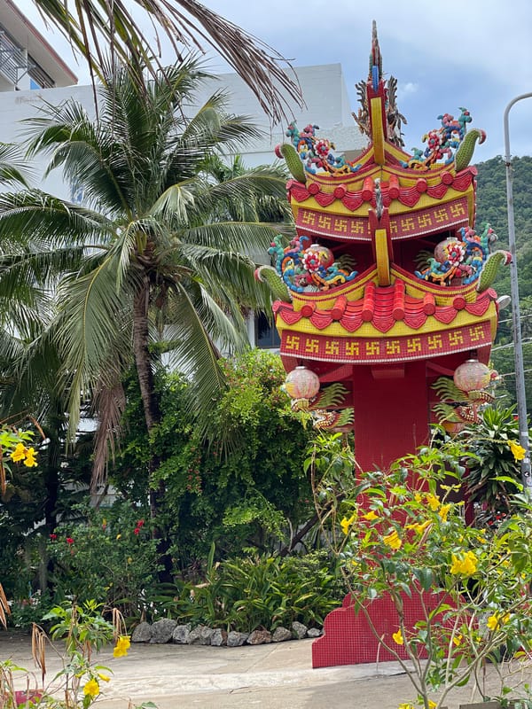 Early morning documentation of Karon Thailand temples and streets