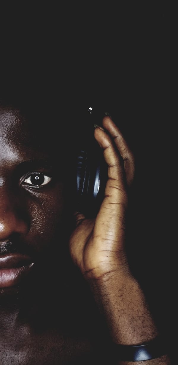 Person creates social media content with #POVchallenge hashtag in Nigeria
