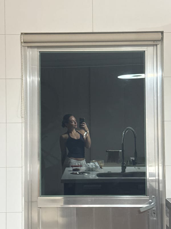 Late-night kitchen selfies captured in San Bernardino Tlaxcalancingo