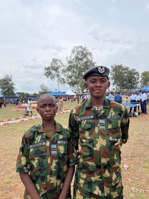 Nigerian Air Force cadet ceremony draws crowds in Barakin Lerawi