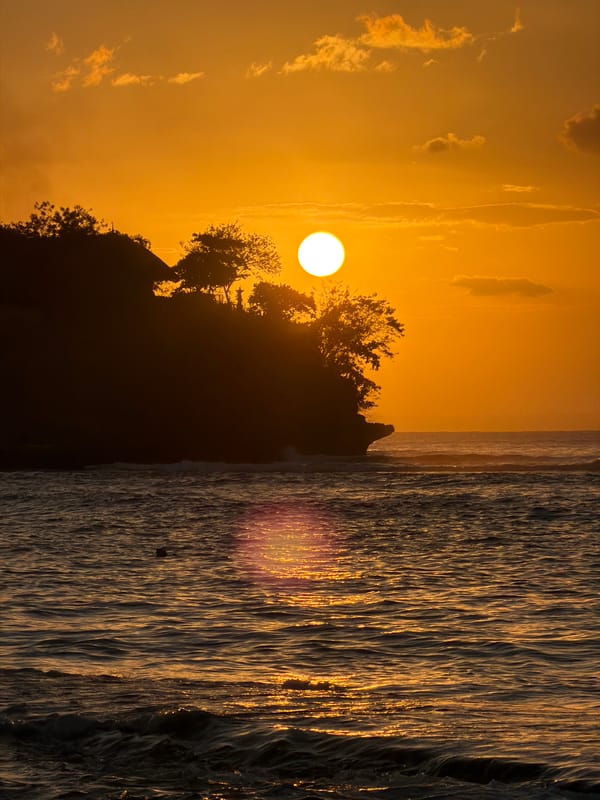 Golden hour on the beach, ocean views and shoreline scenes