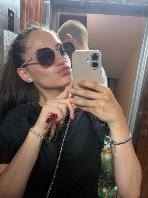 Summer night in Burgas: streets, signs, and elevator selfies