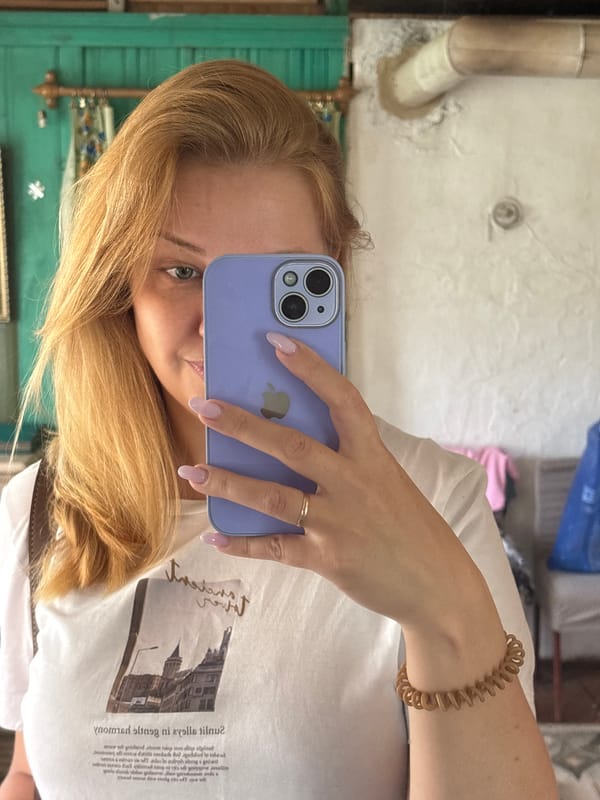 Selfies and outdoor moments from a small Russian village