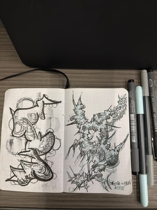 Creative workspace captured in Roncadelle, Italy