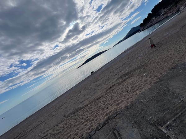 Scenic views captured in coastal Boreti, Montenegro