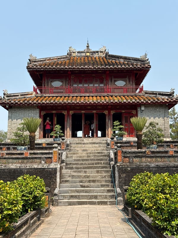 Traditional Vietnamese palace architecture documented in Kim Long Ward