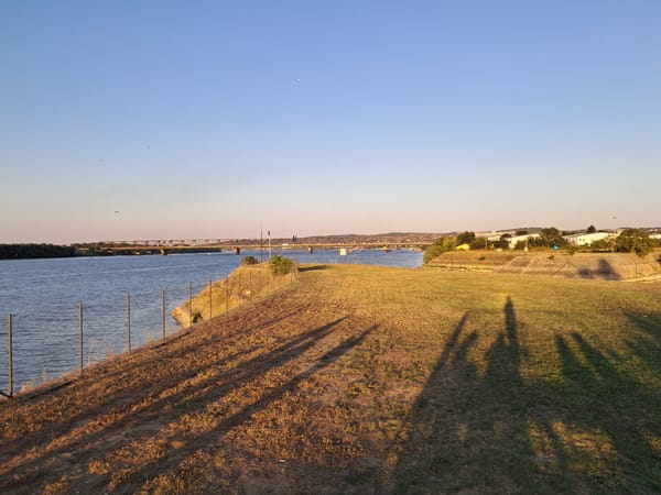 Riverside concert on the Sava, Belgrade, dusk to night