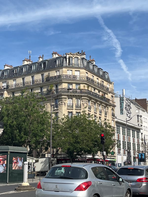 Street-level morning tour through a Paris neighborhood