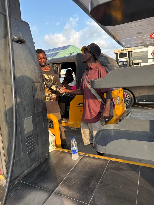 Ordinary commercial life captured at Ado Nigeria locations