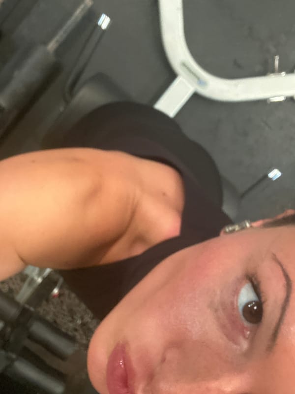 Person documents workout routine across Kent gyms Saturday morning