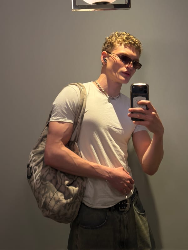 Young man takes multiple selfies across London locations