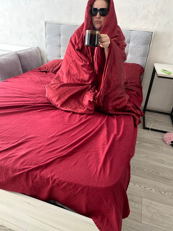 Early morning coffee moment captured in Sochi residence