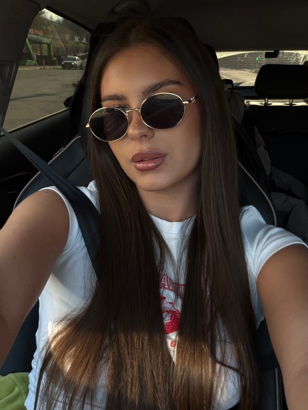 Woman observed in vehicle in Krasnoyarsk, Russia