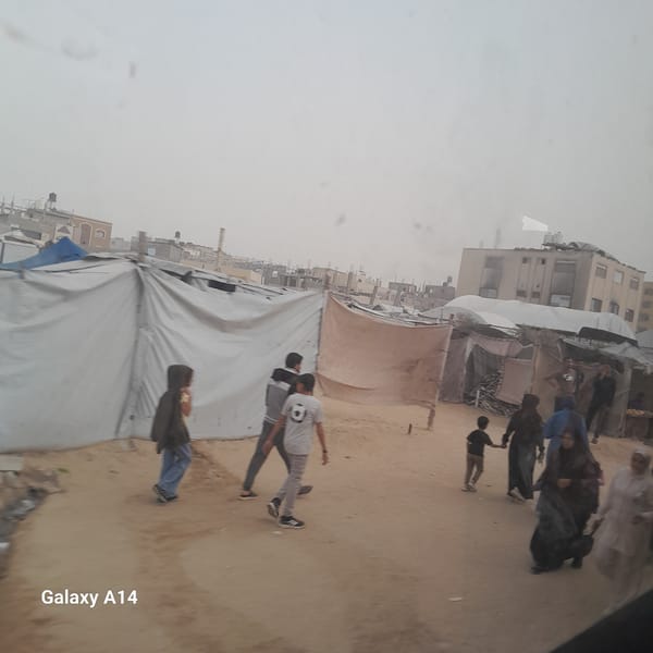 Informal settlement activity documented in Khan Yunis