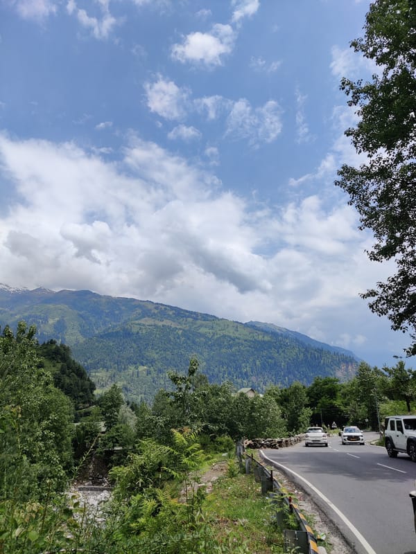 Solang Valley village life, forest trails, and a school morning