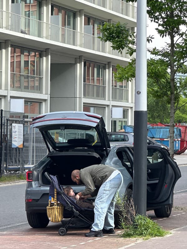 Routine Amsterdam street life documented over afternoon hours