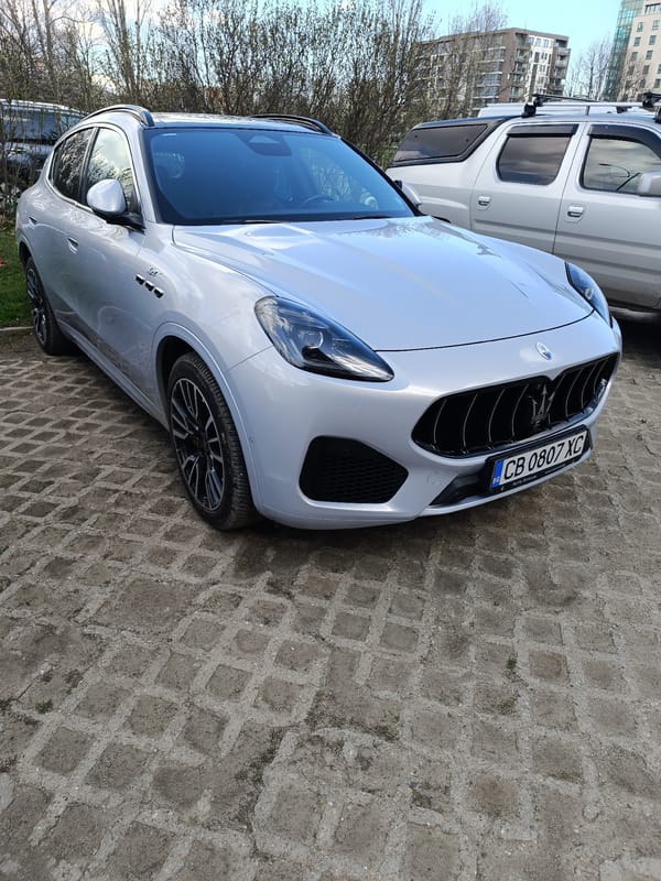 Silver Maserati SUV spotted parked at location