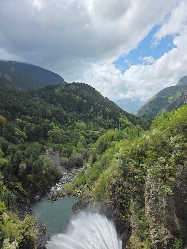 Valley landscapes documented in Benasque, Spain mountain region