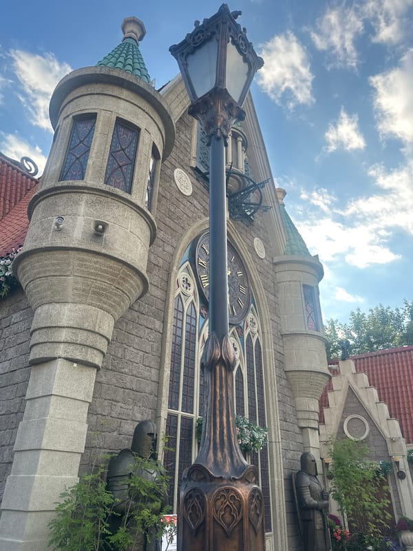 Exploring VDNKh's fairytale castle and gardens on a sunny Moscow afternoon