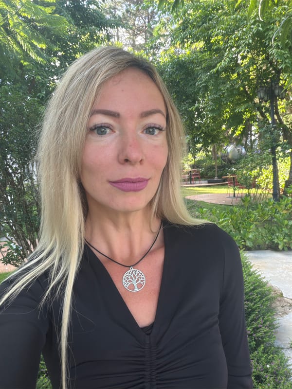 Outdoor portrait in Đà Lạt with a tree of life pendant