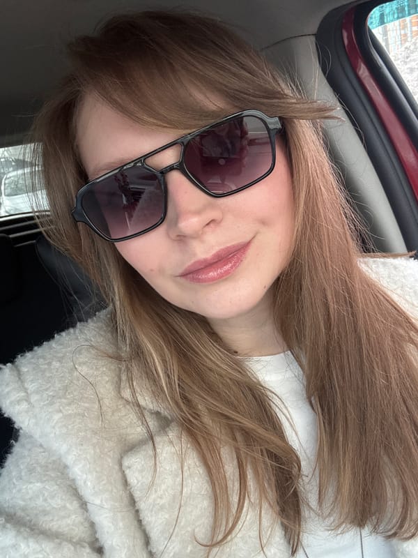 Woman Takes Morning Selfies in Izhevsk, Russia