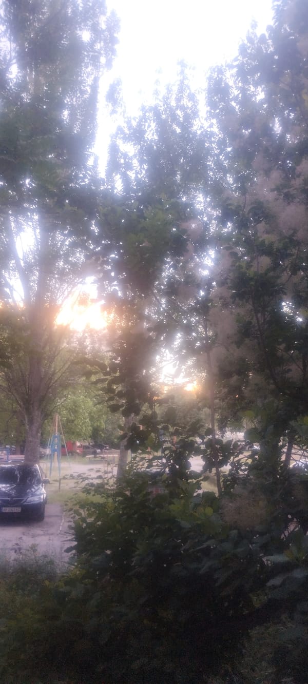 Wrenches, coffee, lighters, and a playground at sunset