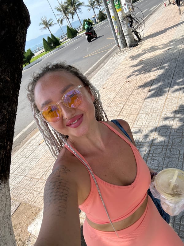 Morning in Nha Trang: cafés, cats, flowers, and coastal views