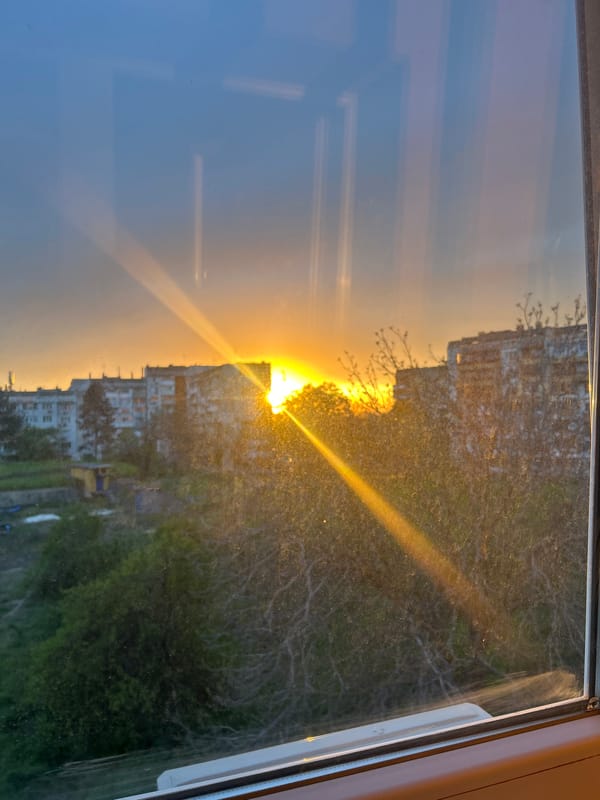 Golden hour scenes captured across Ruse, Bulgaria