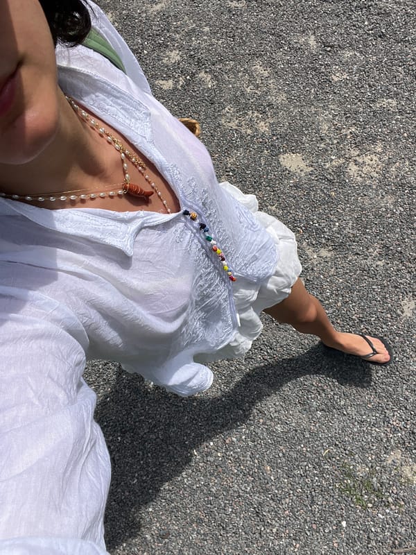 Woman in Sony Open Tennis gear photographed in Miami Beach