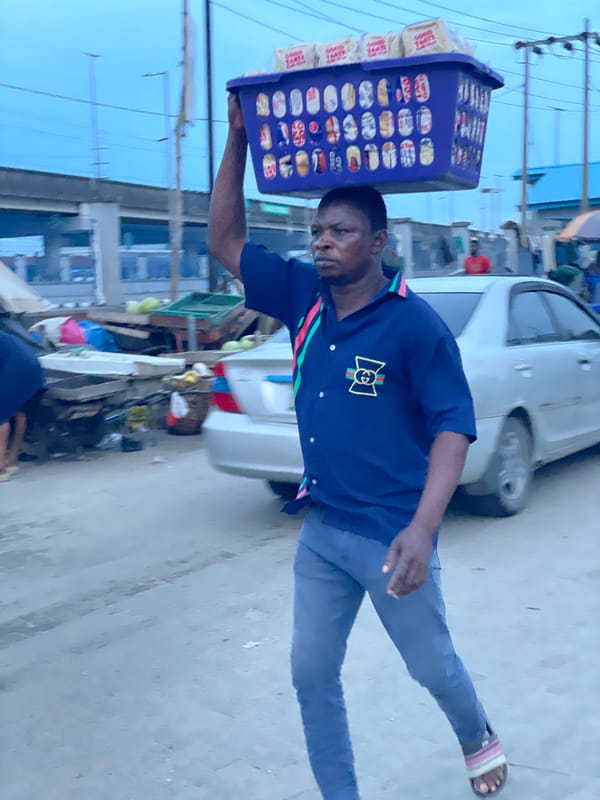 Early morning street life in Lekki and Ado Nigeria