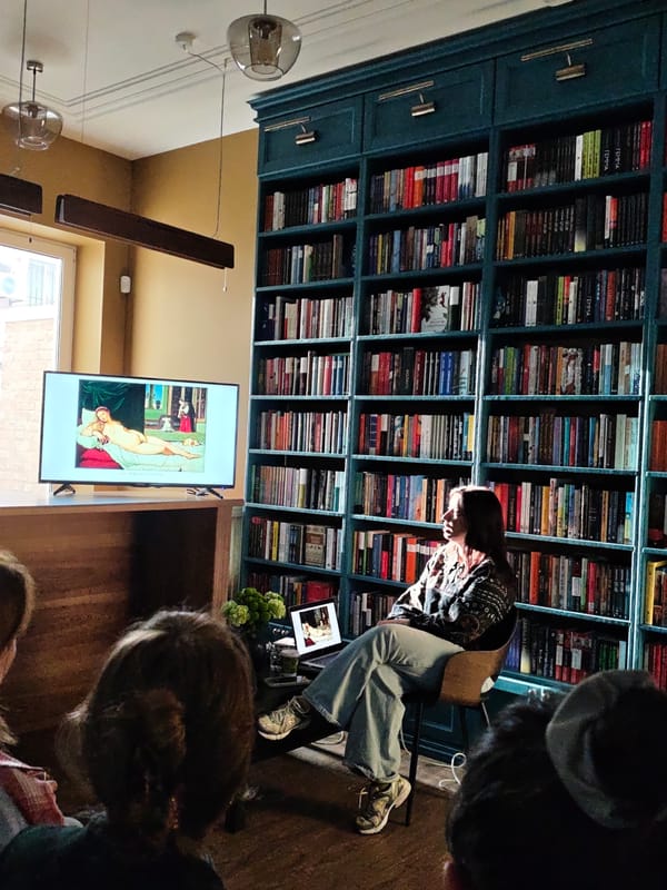 Art presentation featuring Titian's Venus held in Vinnytsia library