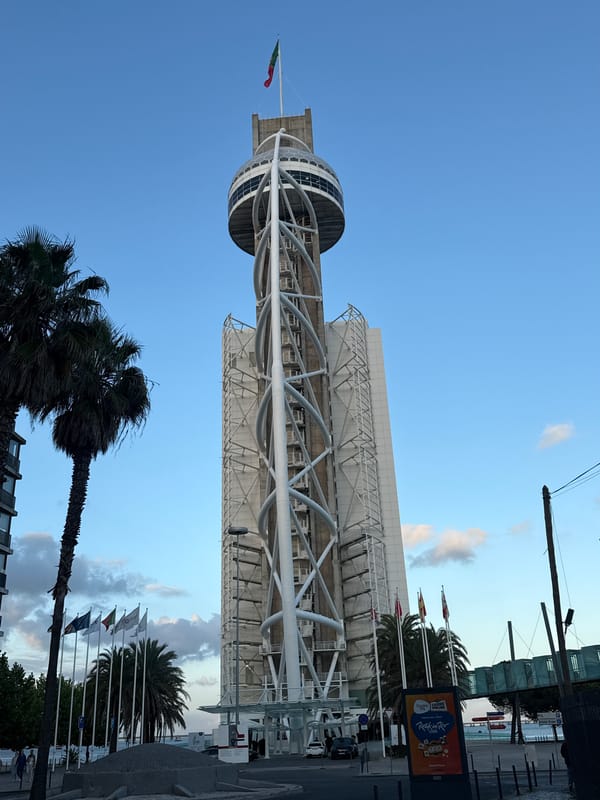 Vasco da Gama Tower observed in Loures, Portugal