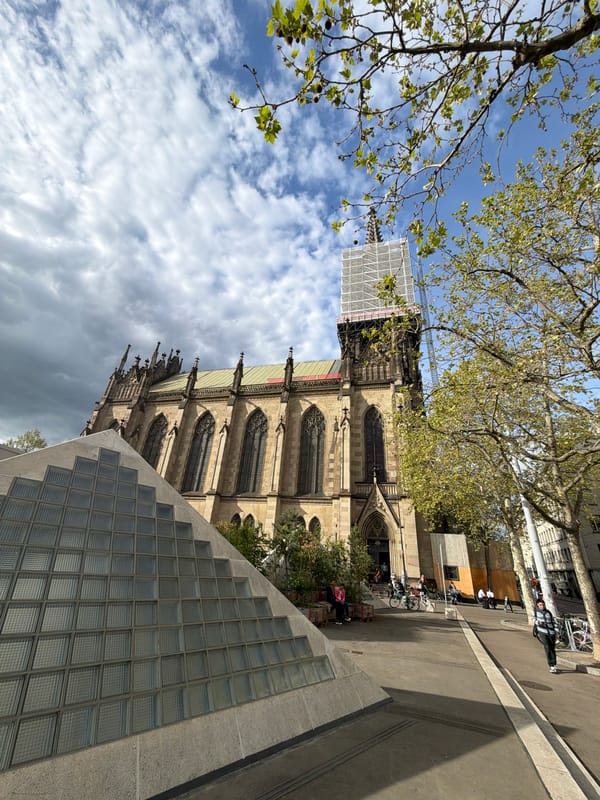 Sightseeing tour captures Basel's Gothic cathedral and urban landmarks
