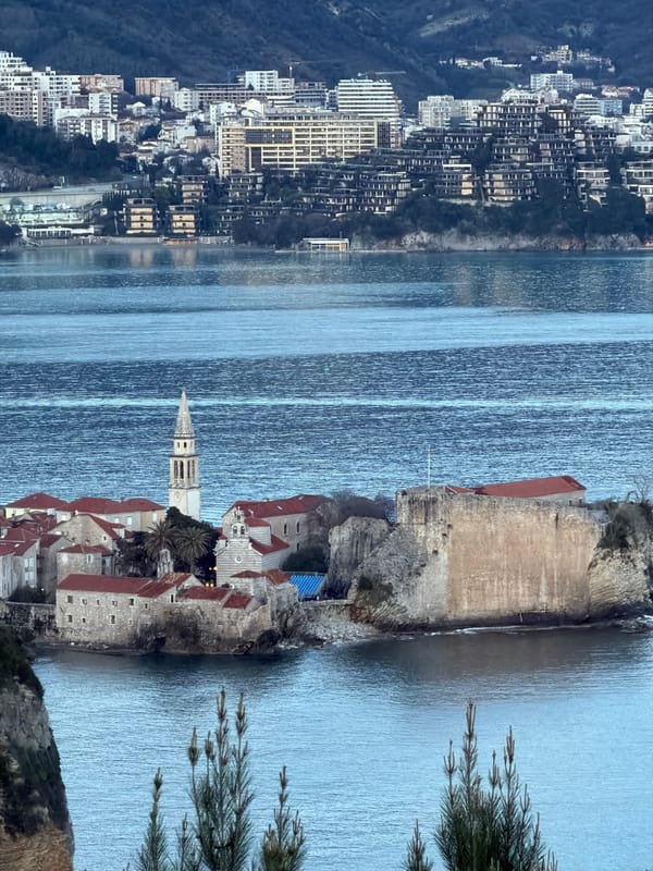 Scenic afternoon moments captured around Budva Montenegro coastline