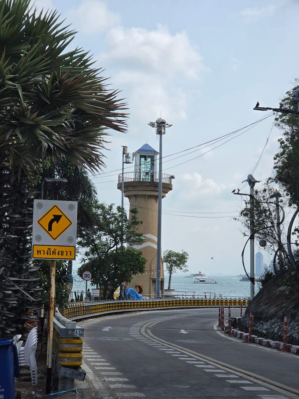 Coastal scenes documented along Pattaya City waterfront during daytime