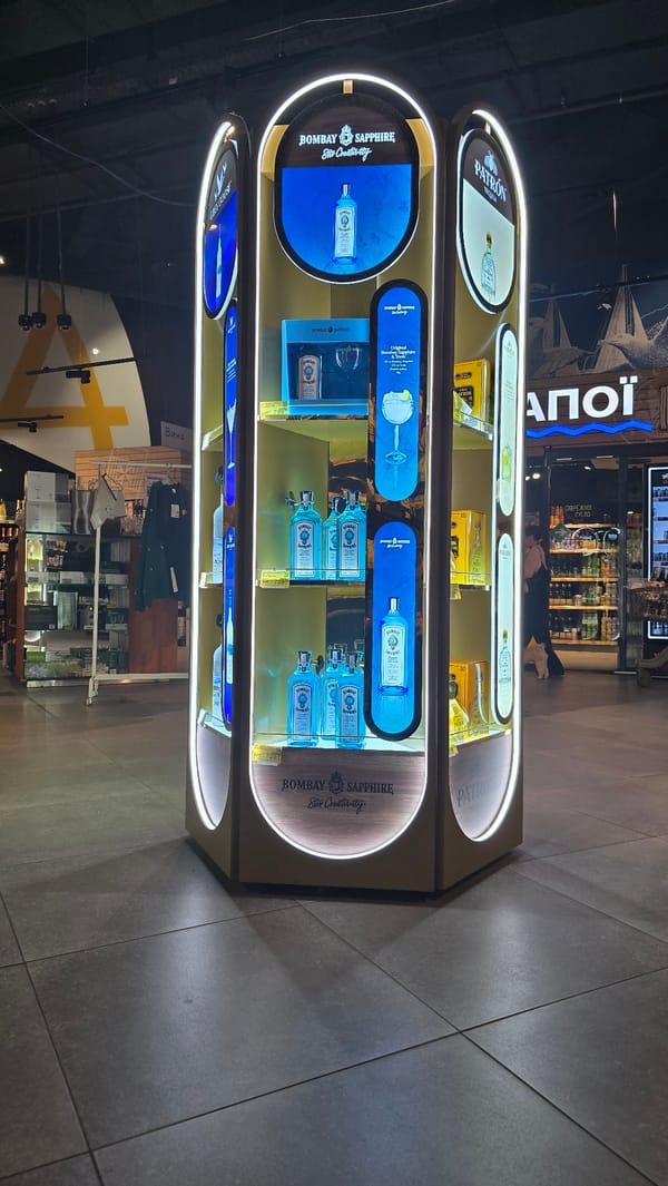 Witness documents nautical-themed shopping complex in Kyiv