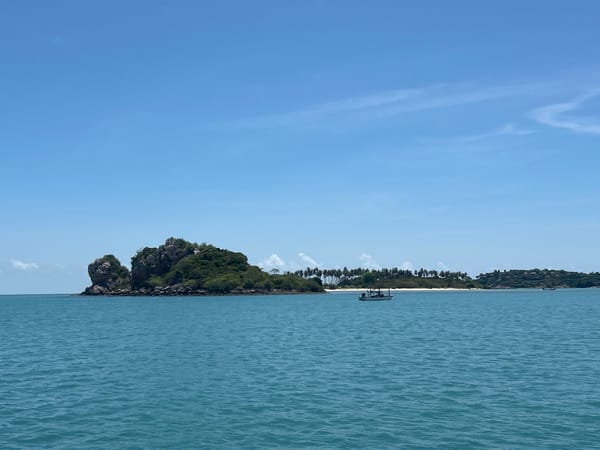 Coastal scene captured at Baan Bang Rak, Thailand